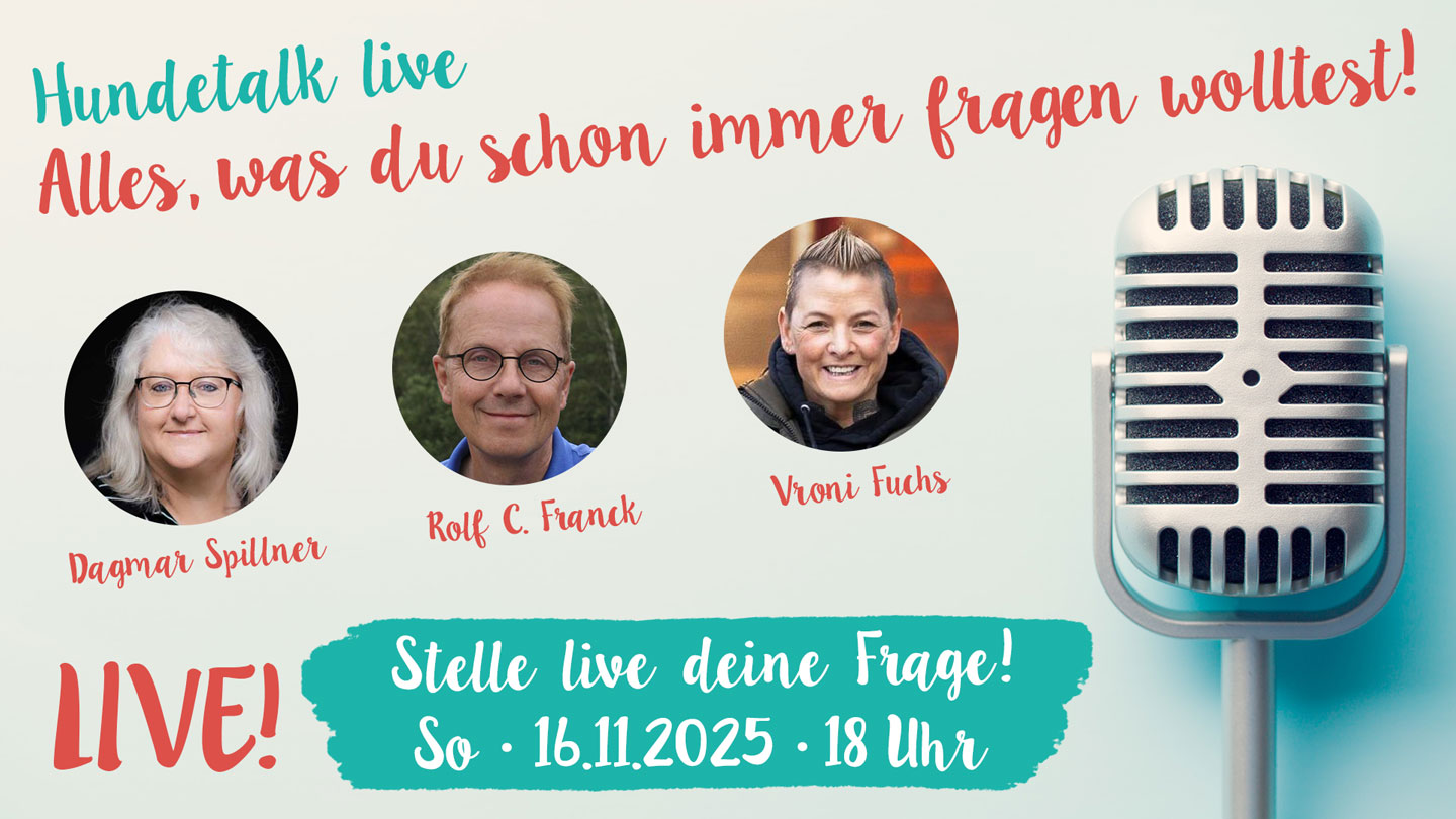 Hundetalk live – alles was du schon immer fragen wolltest!