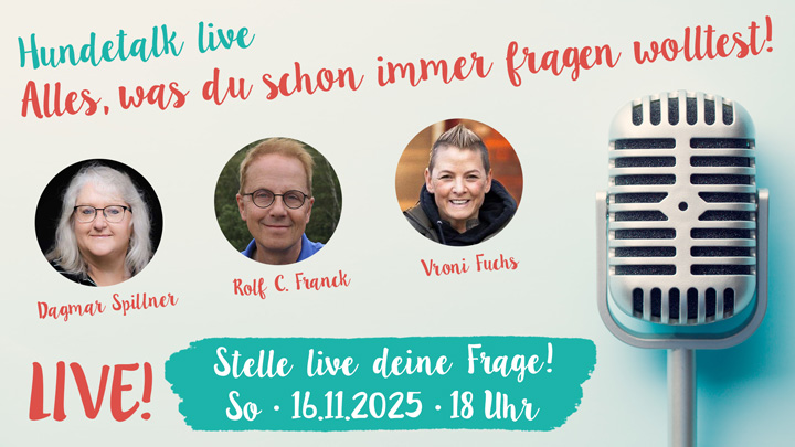 Hundetalk live – alles was du schon immer fragen wolltest!